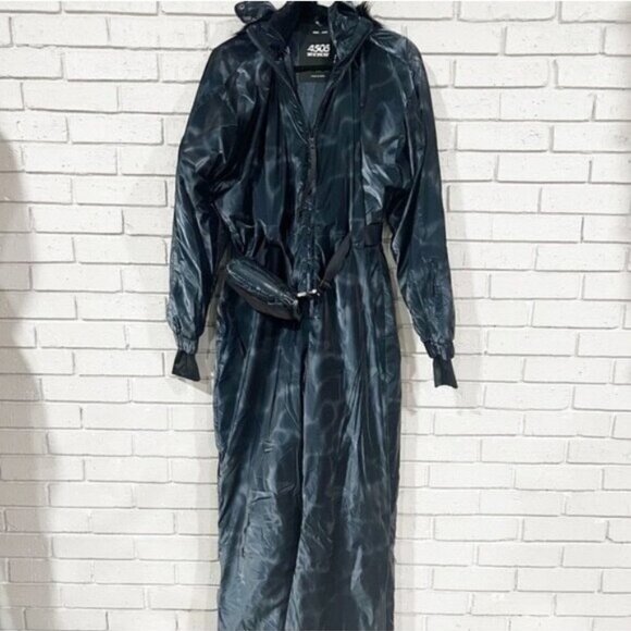 Asos Women’s‎ Navy Shine Ski Suit
